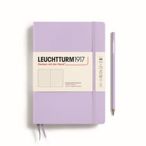 Carnet Leuchtturm1917 - Lilas - A5 14,5 x 21 cm - 251 pages numérotées pointillées