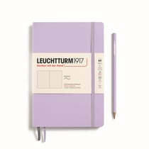 Carnet Leuchtturm1917 - Lilas - A5 14,5 x 21 cm - 123 pages numérotées pointillées