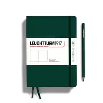 Carnet Leuchtturm1917 - Vert forêt – A5 14,5 x 21 cm – Classic - 251 pages unies
