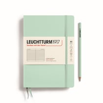 Carnet Leuchtturm1917 - Mint Green - A5 14,5 x 21 cm - 251 pages numérotées lignées