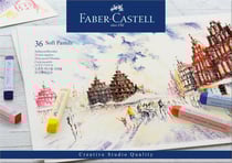 Boîte 36 pastels tendres - Faber-Castell - Couleurs assorties