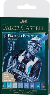 Coffret de feutres brush Faber-Castell - Pitt Artist Pen - Studio box - 48  pièces - Sets et Coffrets de Feutres Arts Graphiques - Coffrets Arts  graphiques - Art graphique