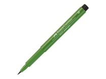 Feutre Faber-Castell - Pointe brush B - vert permanent olive - Pitt Artist Pen