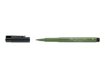 Feutre Faber-Castell - Pointe brush B - vert chrome - Pitt Artist Pen