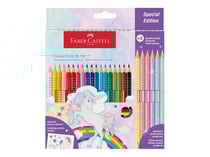 Pack de 24 crayons de couleur - Colour GRIP - Faber Castell