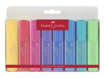 8 surligneurs pastels