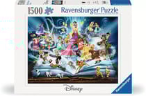 Puzzle 1500 pièces - Le livre magique des contes Disney - Ravensburger
