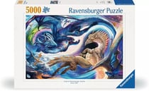Puzzle 5000 pièces - Dragons de jour et de nuit