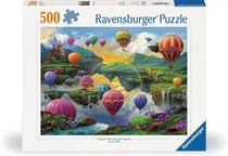 Puzzle 500 pièces - Vallée des montgolfières