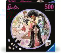 Puzzle rond 500 pièces - L'icône du style depuis 1959 / Barbie