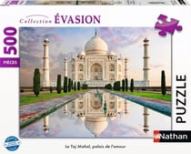 Nathan puzzle 500 pièces - Le Taj Mahal, palais de l'amour