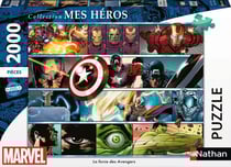 Nathan puzzle 2000 pièces - La force des Avengers / Marvel