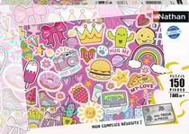 Puzzle 150 pièces - Nathan - Pop, Fun & Stickers