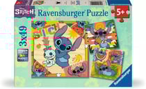 Puzzles 3x49 pièces - Lilo et Stitch - Aloha !