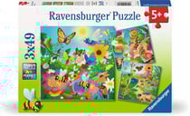 Puzzles 3x49 pièces - Le monde des insectes