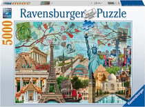 RAVENSBURGER Puzzle 5000 pièces : Mickey l'artiste pas cher 
