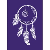 Pochoir - Attrape-rêves - 15 x 21 cm