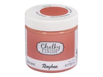 Rayher DecoArt Chalky finish - Peinture - peinture à la craie - rose saumon - 118 ml