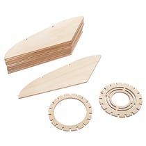 Lampe en bois à monter - Kopenhagen