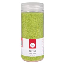 Sable fin Rayher - Vert - 0,1 à 0,3 mm - 475 ml