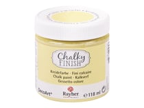 Rayher DecoArt Chalky finish - Peinture - peinture à la craie - vanille - 118 ml