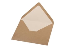 Kraft - 20 petites enveloppes papier - Papeterie La Paqueterie