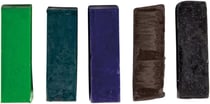 Lot de 5 colorants de cire pour bougies - Couleur foncée
