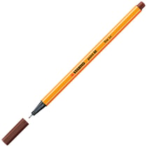 Stylo feutre STABILO point 88 - pointe fine - marron