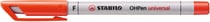 Marqueur STABILO OHPen soluble - 0,7 mm - rouge