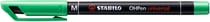 Marqueur STABILO OHPen permanent - 1 mm - vert