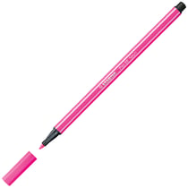 Feutre de dessin pointe moyenne - STABILO - Rose fluo - Pen 68