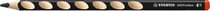 Crayon de couleur droitier - STABILO - Noir - EASYcolors