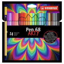 Feutre dessin STABILO Pen 68 MAX - Etui carton de 12 Feutres Coloriage  Pointe Large, Gamme[S365] - Cdiscount Beaux-Arts et Loisirs créatifs