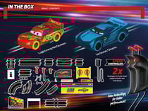 Circuit GO !!! Disney Cars Glow Racers - Carrera