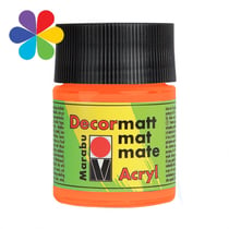 DECORMATT ACRYL 50ML ORA DECORMATT ACRYL 50ML ORANGE