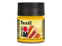 Peinture textile - 50ml - jaune