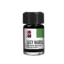 Peinture pour marbrure Marabu Easy Marble - Noir 073 - 15 ml