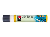 Liner 3D - peinture 3D - 25ml - jaune moyen