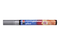 Marqueur textile - Marabu Textil painter plus 3mm - argent métallisé