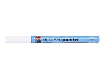 Marabu Brilliant Painter 070 - Feutre fin - blanc - encre à solvant - 0.8 mm