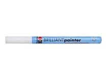 Marabu Brilliant Painter 070 - Marqueur - blanc - encre à solvant - 1-2 mm