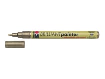 Marabu Brilliant Painter 084 - Marqueur - or - encre à solvant - 1-2 mm