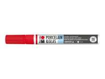 Feutre pour porcelaine & verre - 2-4mm - cerise