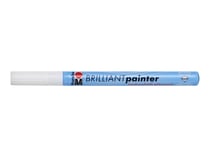 Marabu Brilliant Painter 070 - Marqueur - blanc - encre à solvant - 2-4 mm