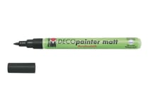 Marabu Deco Painter 073 - Marqueur - noir - encre acrylique à base d'eau - 1-2 mm
