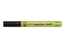 Marabu Deco Painter 073 - Marqueur - noir - encre acrylique à base d'eau - 2-4 mm