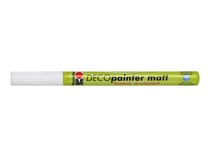 Feutre deco -  0.8mm - blanc 