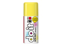 Peinture satinée en bombe - Marabu Do it 150 ml - jaune soleil