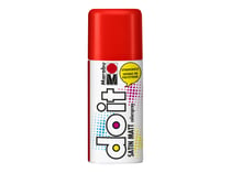 Peinture satinée en bombe - Marabu Do it 150 ml - vermillon