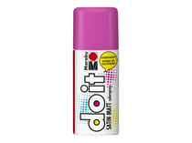 Peinture satinée en bombe - Marabu Do it 150 ml - rose